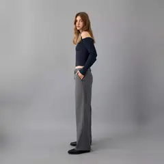 MANGO TEEN - Pantalón Traje Rayas Mujer
