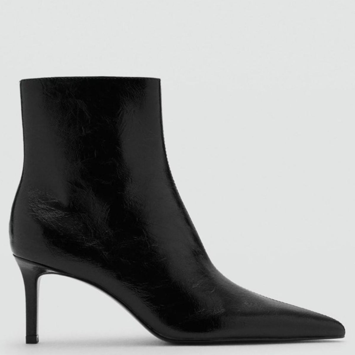 MANGO - Botín Mujer Negro Mango
