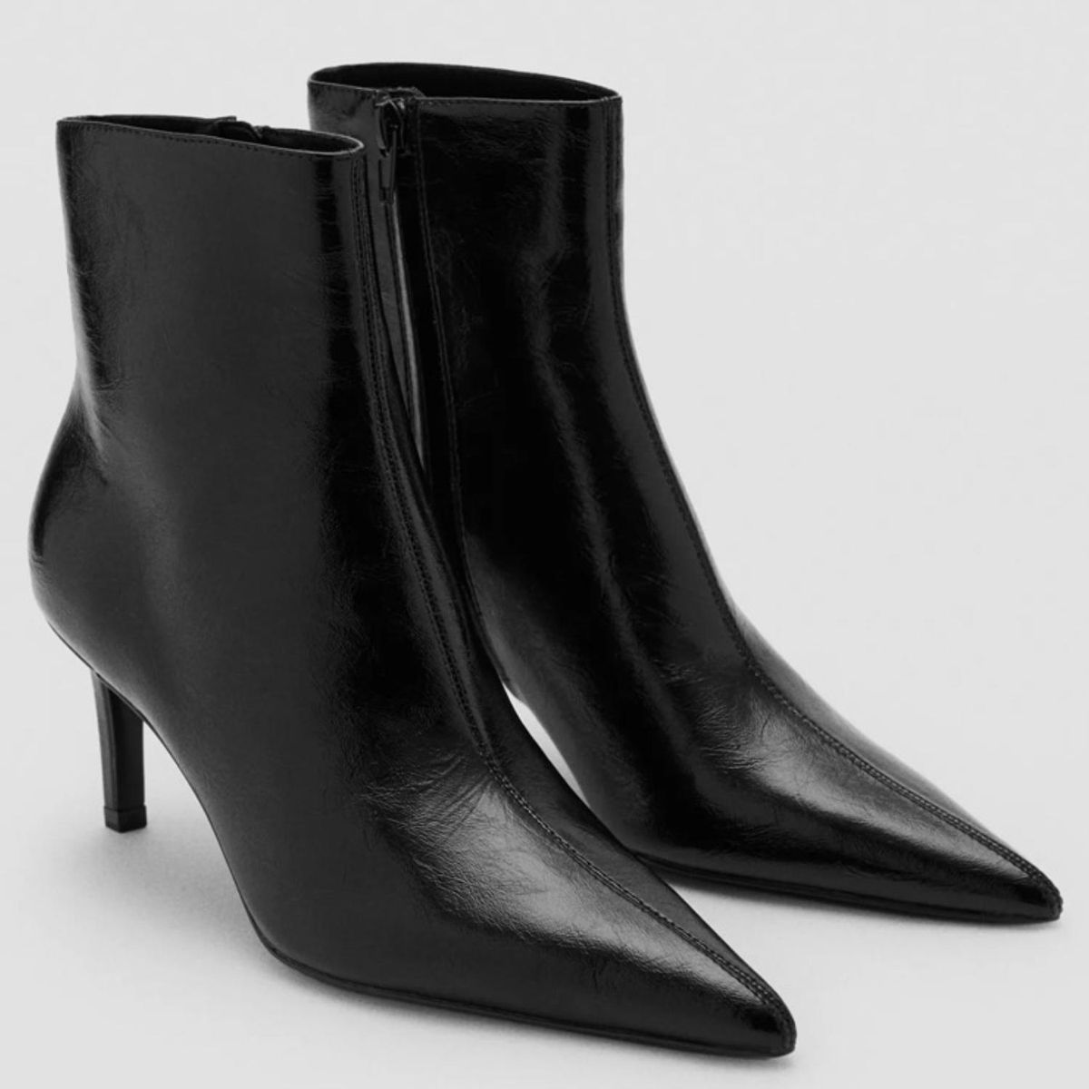 MANGO - Botín Mujer Negro Mango