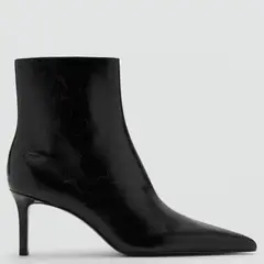 MANGO - Botín Mujer Negro