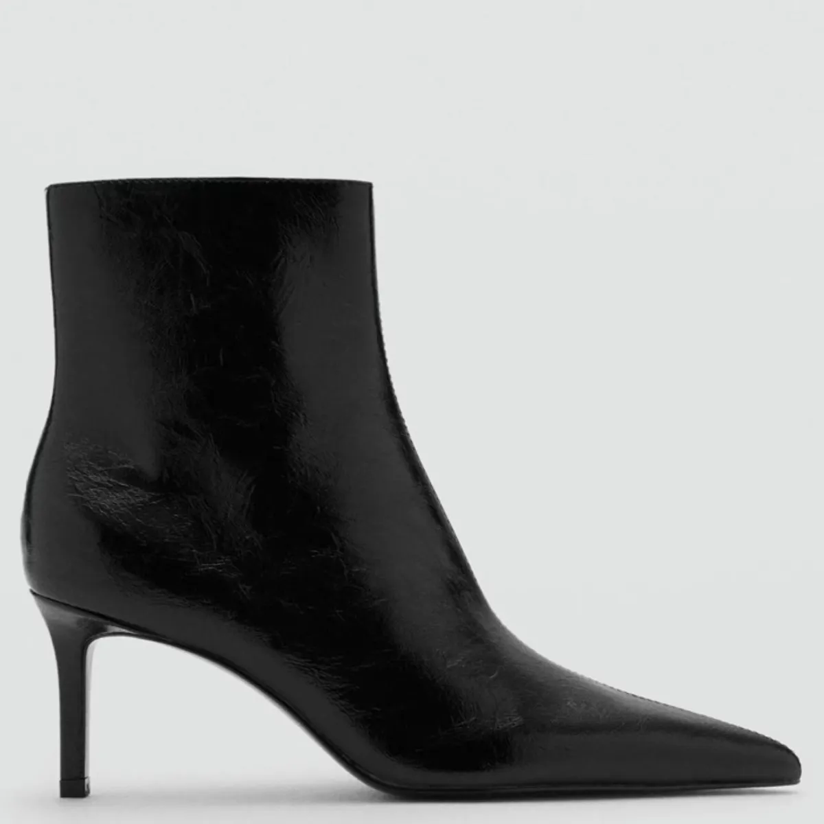 MANGO - Botín Mujer Negro Mango