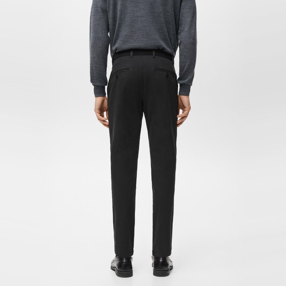 MANGO MAN - Pantalón Prato Chino Cropped Tappered Hombre Mango Man