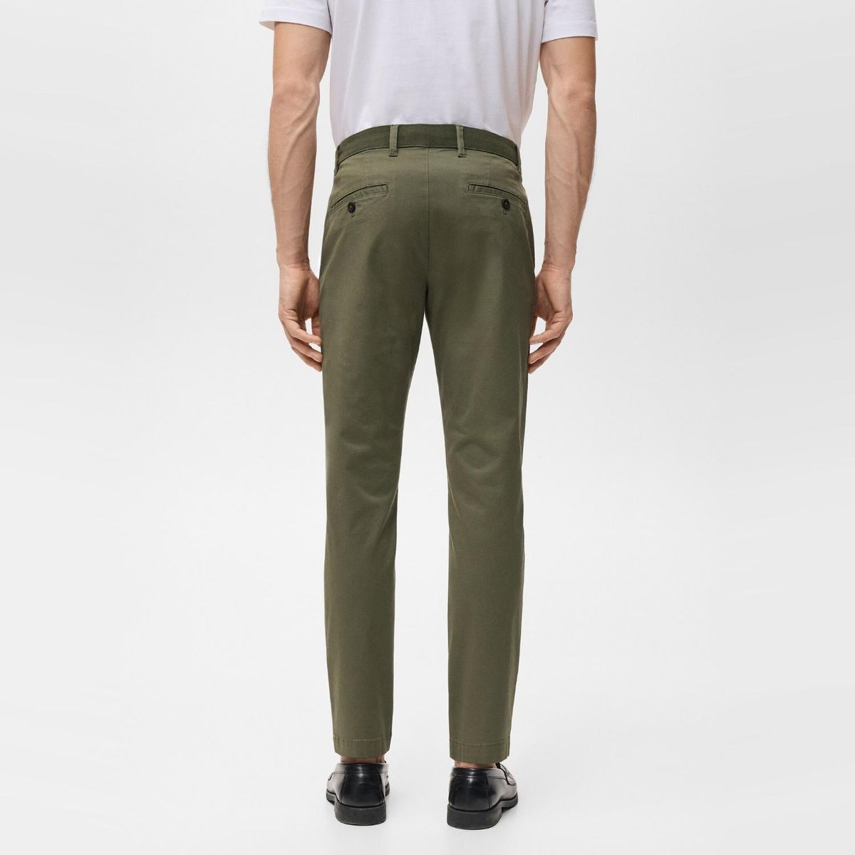MANGO MAN - Pantalón Prato Chino Cropped Tappered Hombre Mango Man