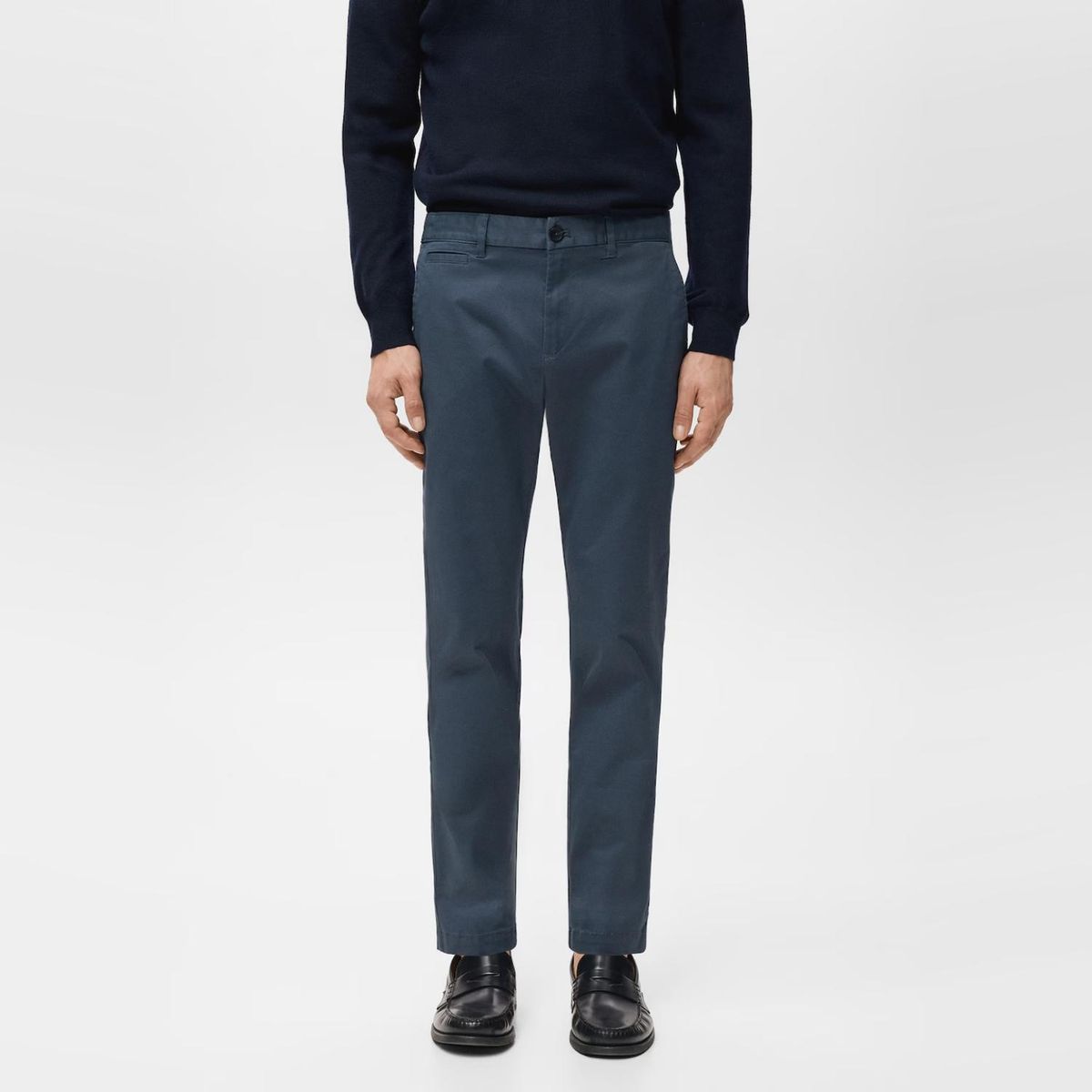 MANGO MAN - Pantalón Prato Chino Cropped Tappered Hombre Mango Man