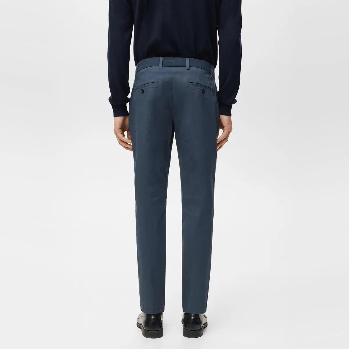 MANGO MAN - Pantalón Prato Chino Cropped Tappered Hombre Mango Man