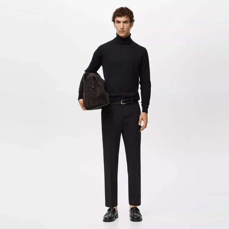 Pantalón Bologna Cropped Slim Fit Hombre