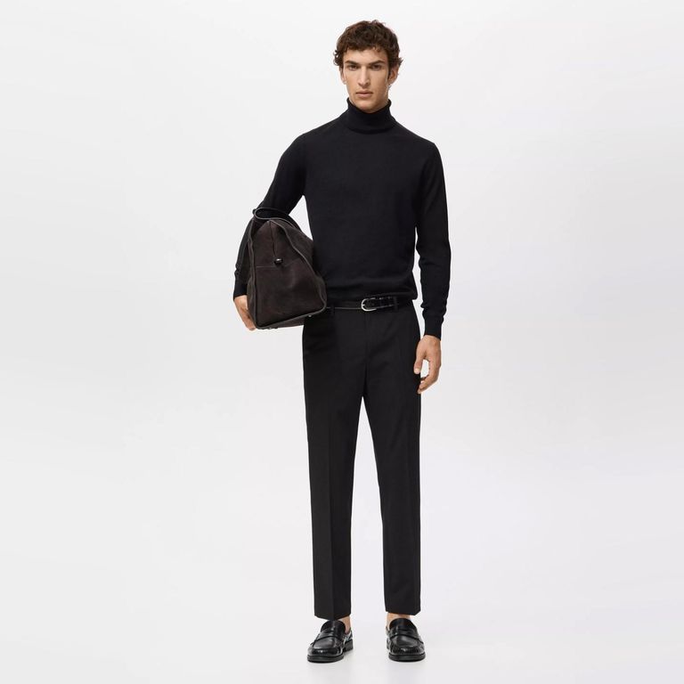 Pantalón Bologna Cropped Slim Fit Hombre