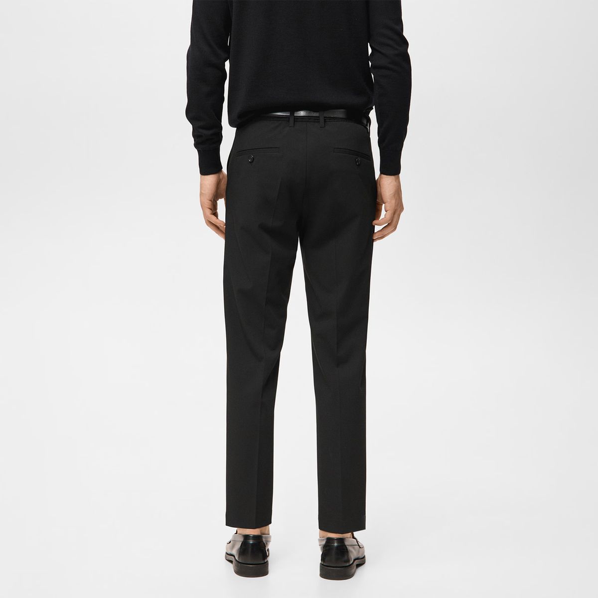 MANGO MAN - Pantalón Bologna Cropped Slim Fit Hombre Mango Man