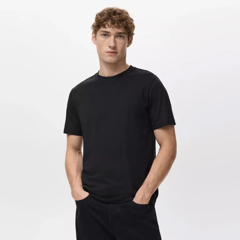 Polera Slim Fit 100% Algodón Hombre