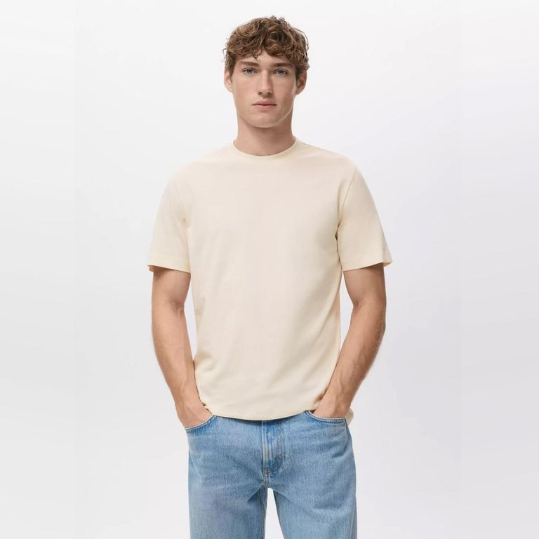Polera Slim Fit 100% Algodón Hombre