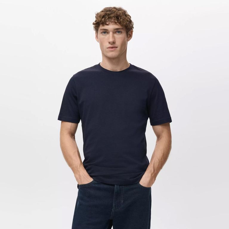 Polera Slim Fit 100% Algodón Hombre