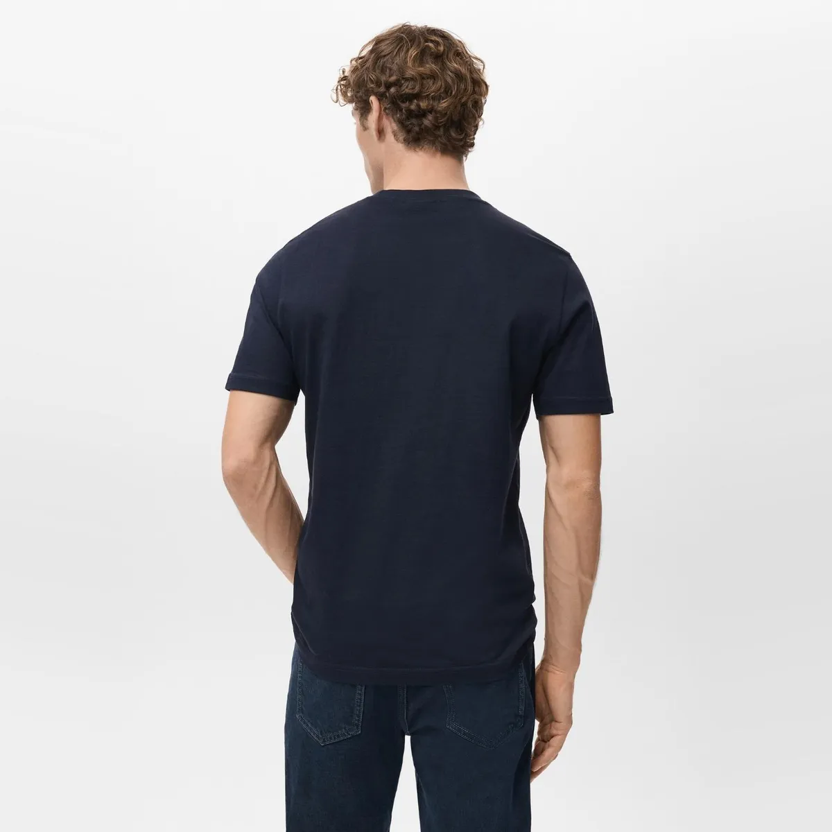 MANGO MAN - Polera Slim Fit 100% Algodón Hombre Mango Man
