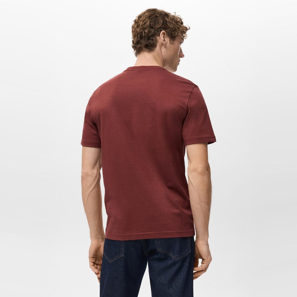 MANGO MAN - Polera Slim Fit 100% Algodón Hombre Mango Man