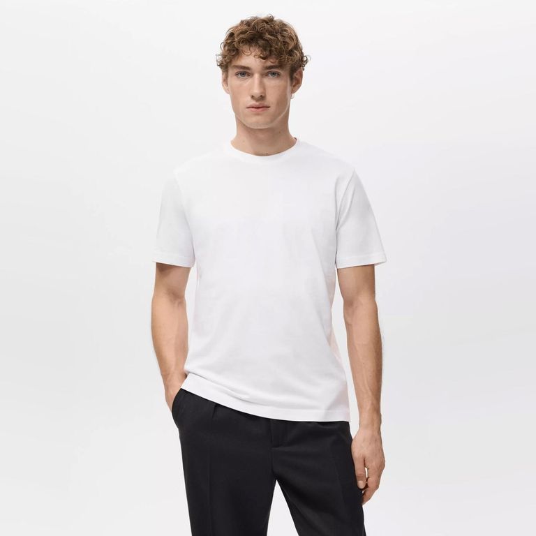 Polera Slim Fit 100% Algodón Hombre