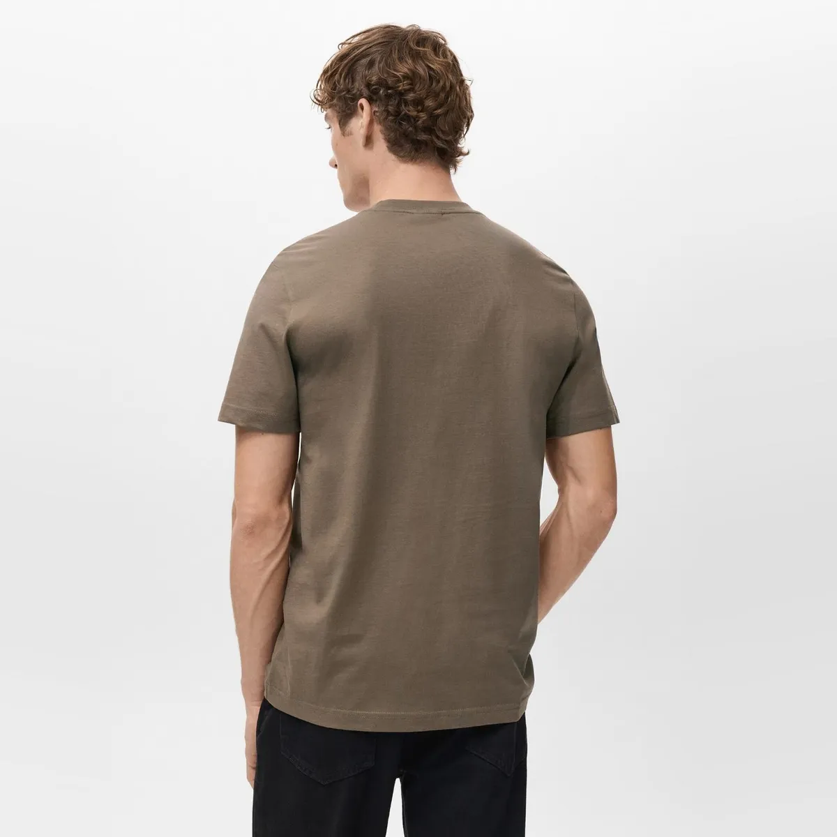 MANGO MAN - Polera Slim Fit 100% Algodón Hombre Mango Man