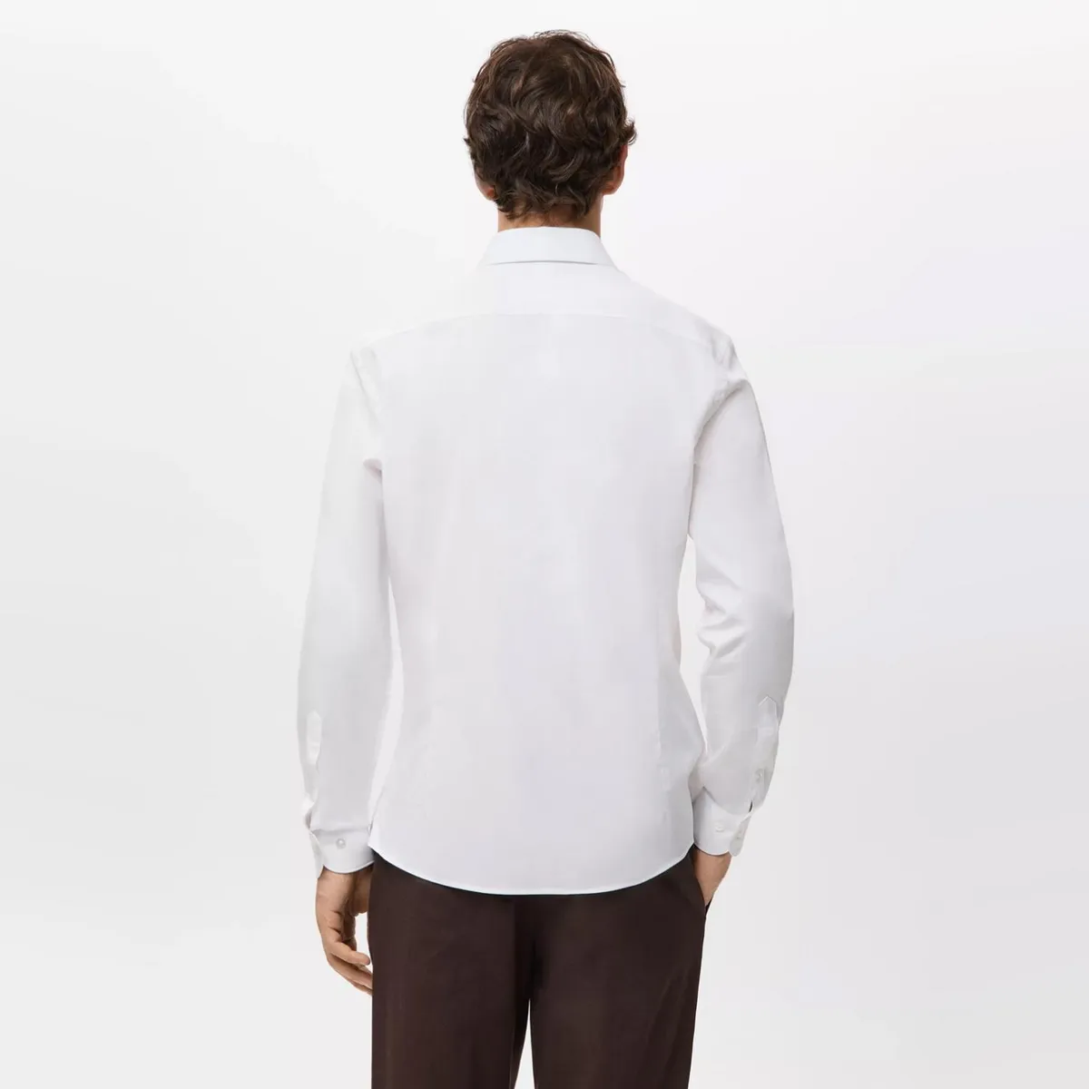 MANGO MAN - Camisa 100% Algodón Regular Fit Hombre Mango Man
