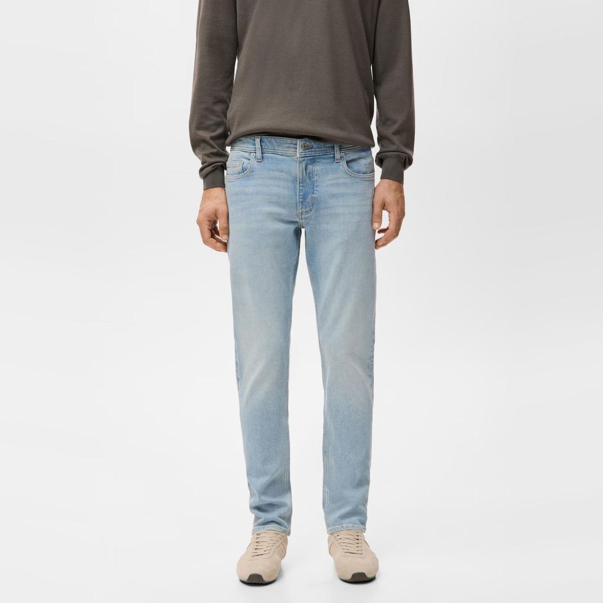 MANGO MAN - Jeans Jan Slim Fit Efecto Desgastado Hombre Mango Man