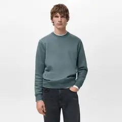 MANGO MAN - Polerón Algodón Regular Fit Hombre