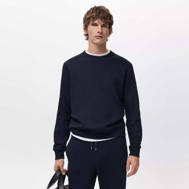 Polerón Algodón Regular Fit Hombre