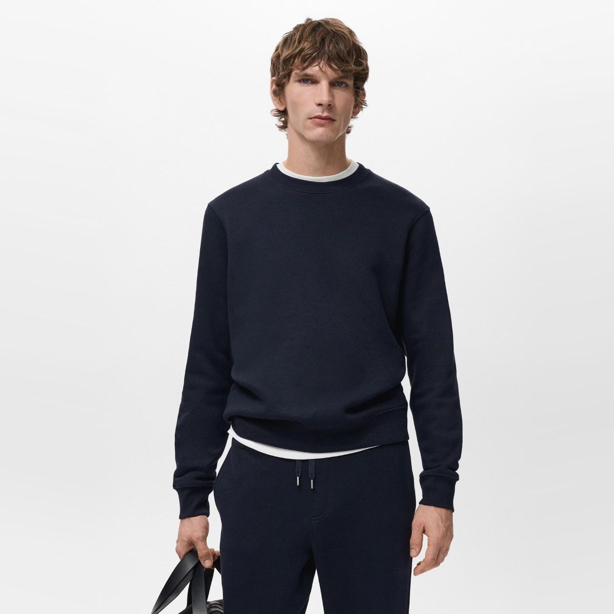 MANGO MAN - Polerón Algodón Regular Fit Hombre Mango Man