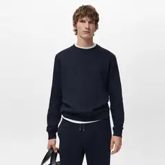 MANGO MAN - Polerón Algodón Regular Fit Hombre