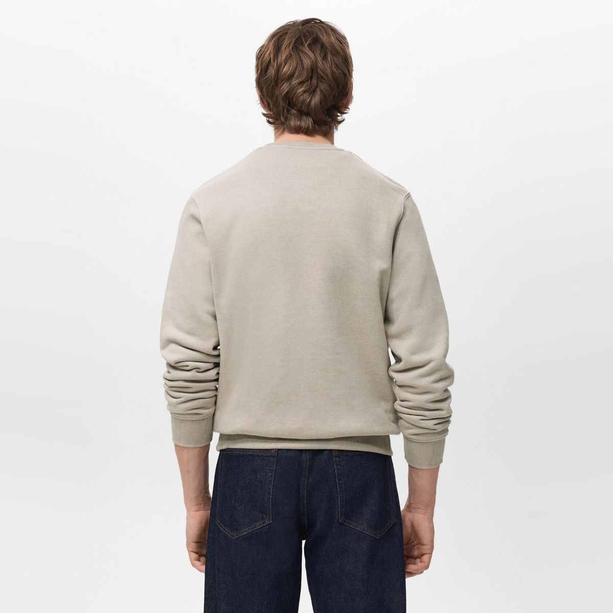 MANGO MAN - Polerón Algodón Regular Fit Hombre Mango Man