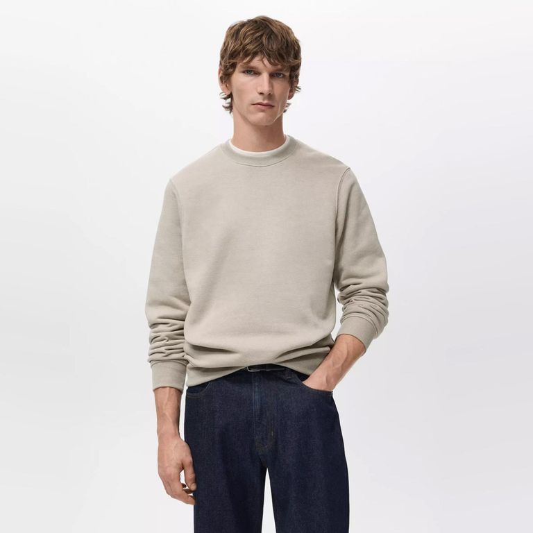Polerón Algodón Regular Fit Hombre