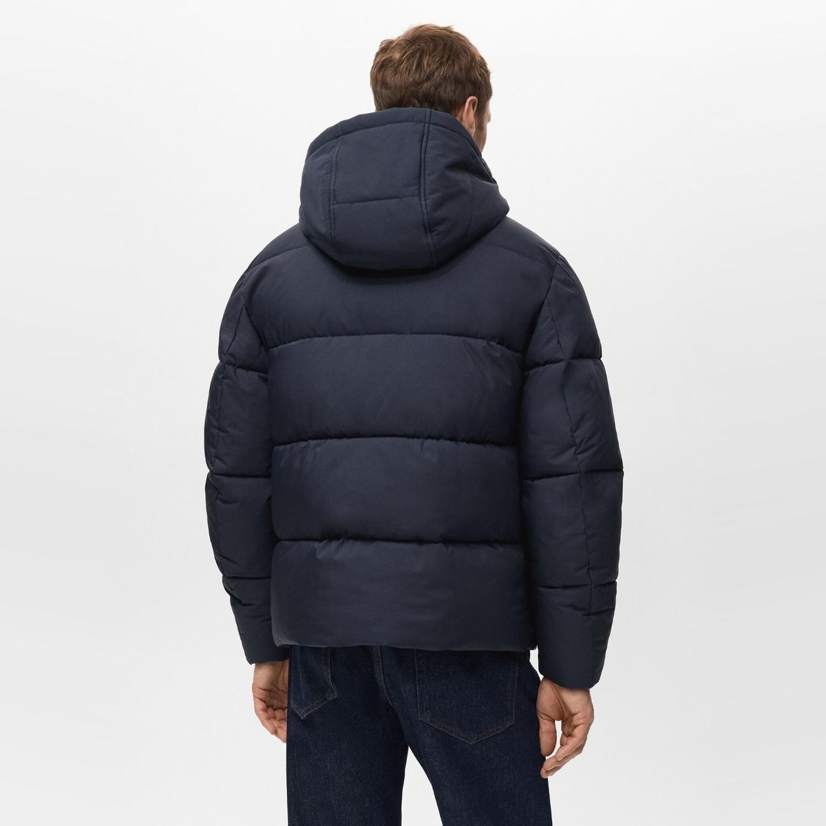 MANGO MAN - Parka Corto Acolchado Water Repellent Hombre Mango Man