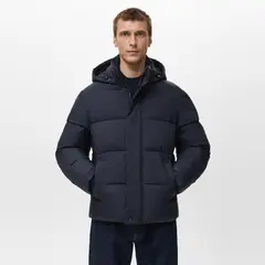 MANGO MAN - Parka Corto Acolchado Water Repellent Hombre