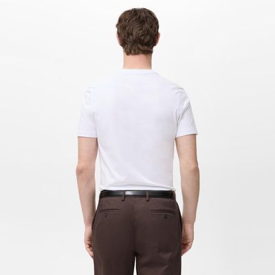 Imagen 2 del producto Polera 100% Algodón Cuello Pico Slim Fit Hombre
