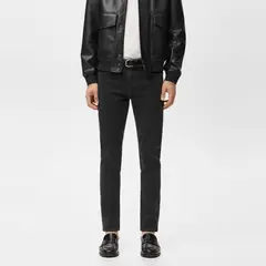 MANGO MAN - Jeans Jan Slim Fit Negros Hombre