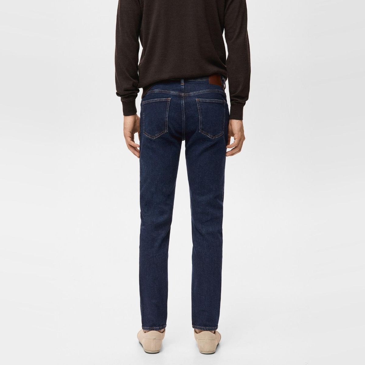 MANGO MAN - Jeans Jan Slim Fit Lavado Oscuro Hombre Mango Man