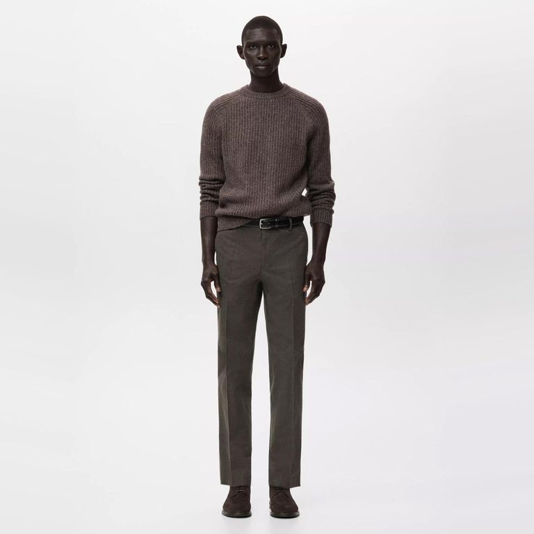 Pantalón Franela Slim Fit Hombre