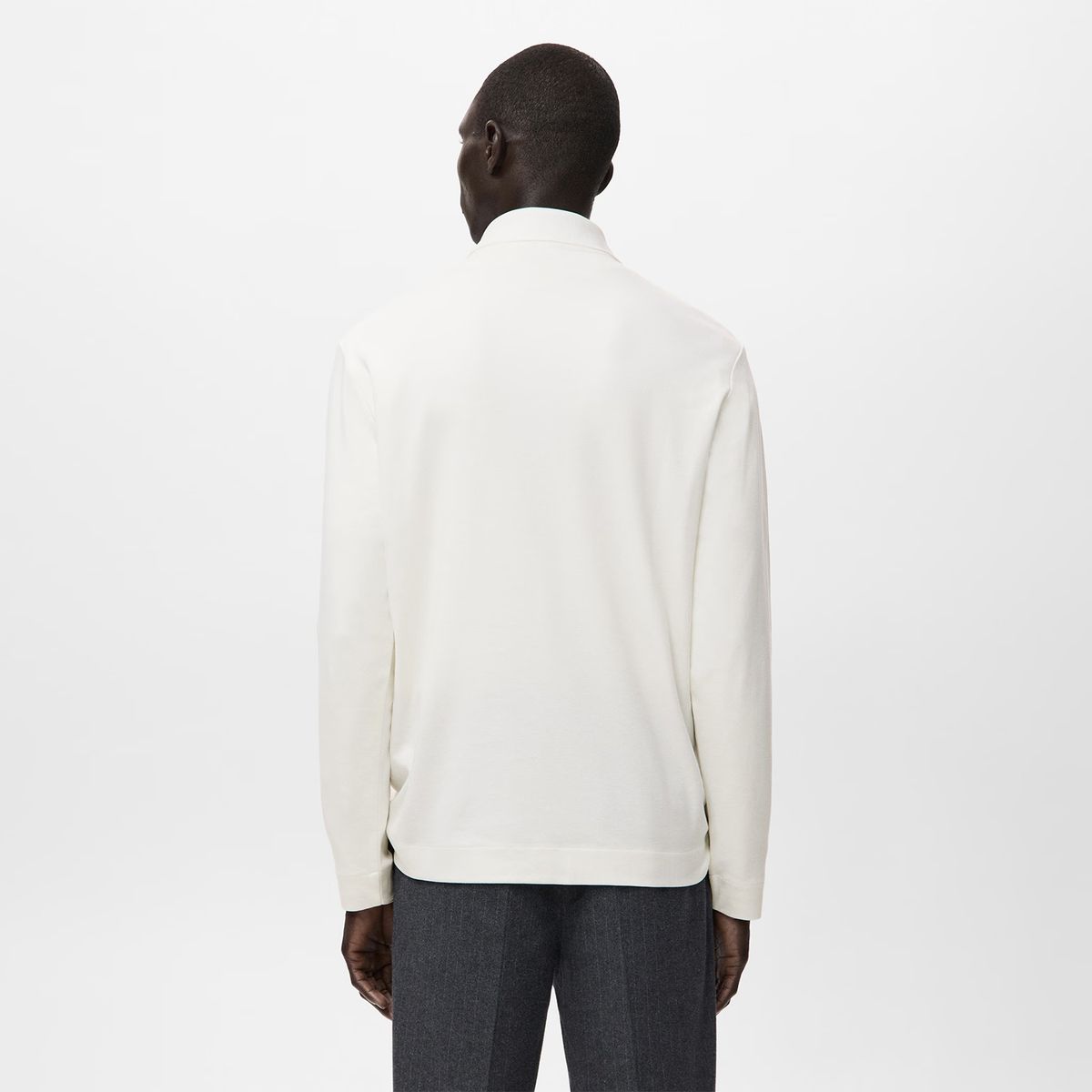 MANGO MAN - Polera Polo Punto Regular Fit Hombre Mango Man