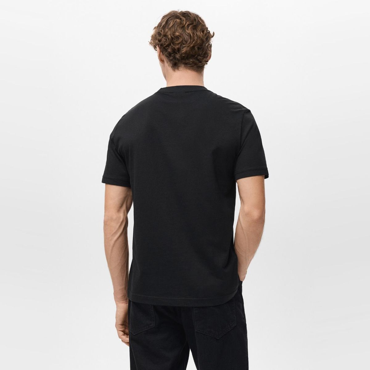 MANGO MAN - Polera Slim Fit 100% Algodón Hombre Mango Man