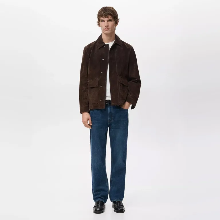 Jeans Moby Straight Fit Lavado Oscuro Hombre