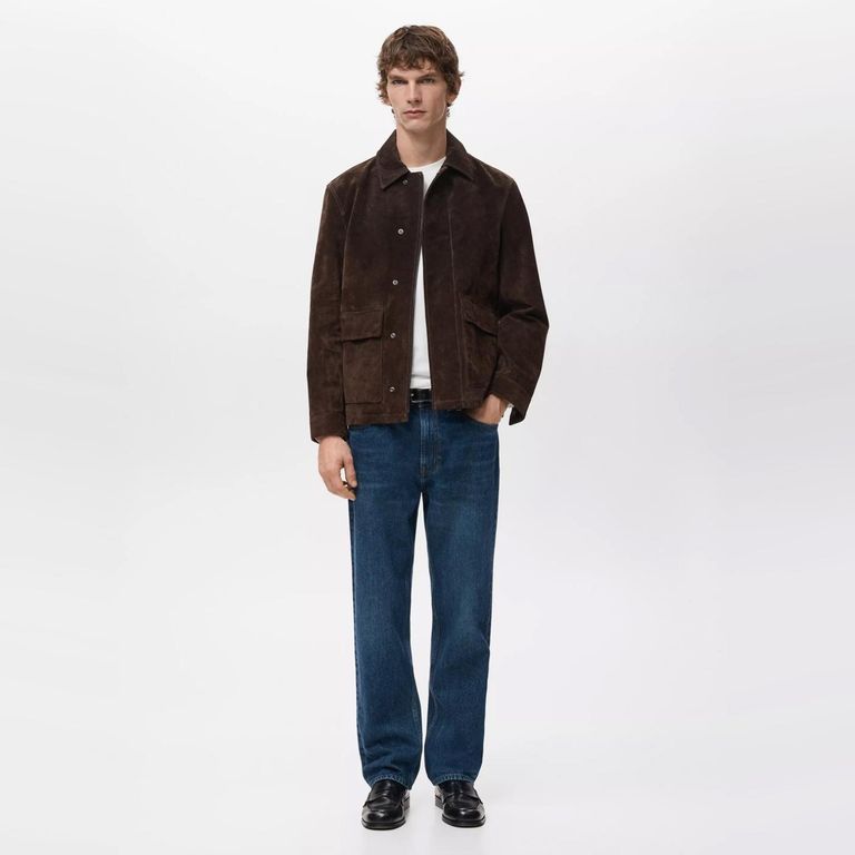 Jeans Moby Straight Fit Lavado Oscuro Hombre