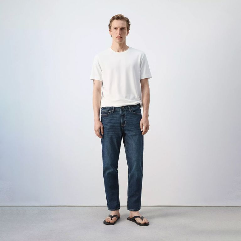 Jeans Ben Cropped Tapered Fit Hombre