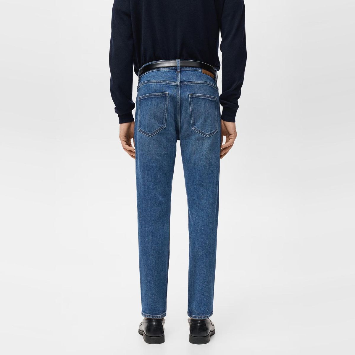 MANGO MAN - Jeans Ben Cropped Tapered Fit Hombre Mango Man