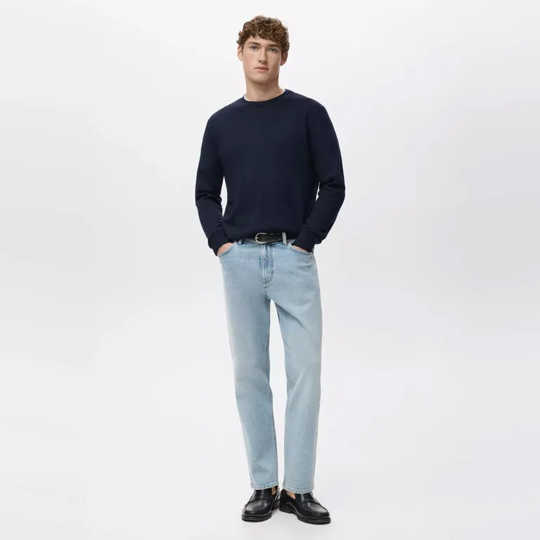 Jeans Ben Cropped Tapered Fit Hombre