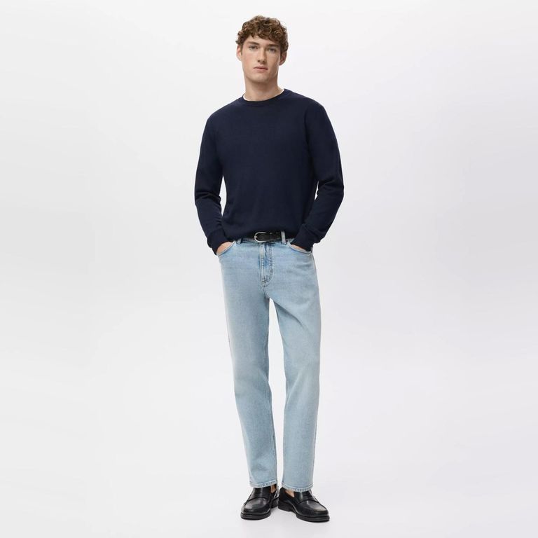 Jeans Ben Cropped Tapered Fit Hombre