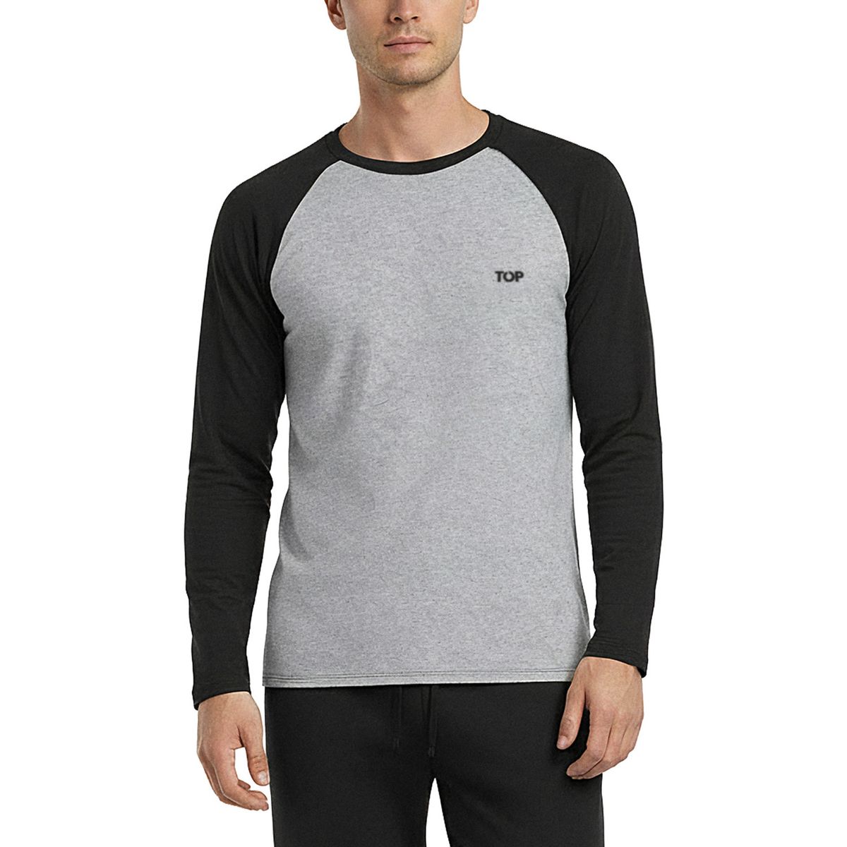 TOP - Pijama Manga Larga Hombre Top