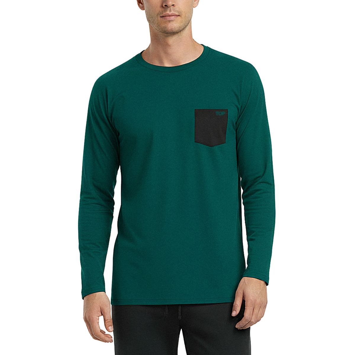 TOP - Pijama Manga Larga Hombre Top