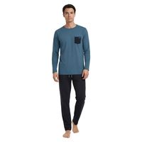 Pijama Manga Larga Hombre