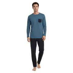 TOP - Pijama Manga Larga Hombre