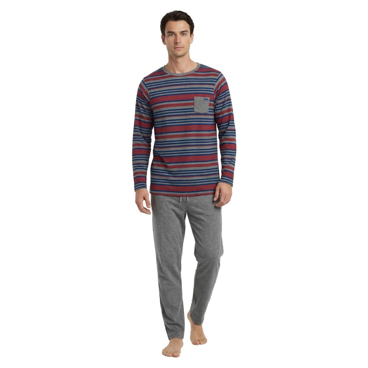 TOP - Pijama Algodón Hombre Top