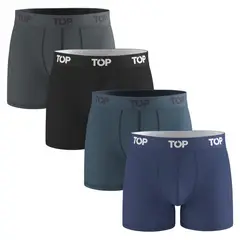 TOP - Pack  4 Boxers Hombre