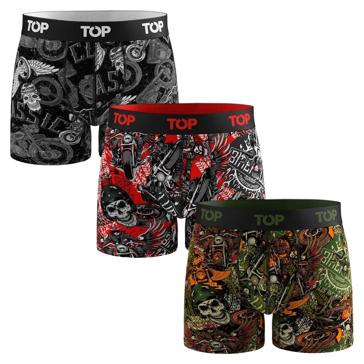 TOP - Pack  3 Boxers Hombre Top