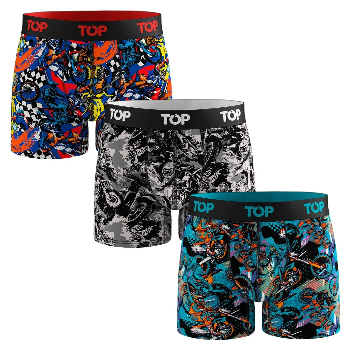 TOP - Pack  3 Boxers Hombre Top