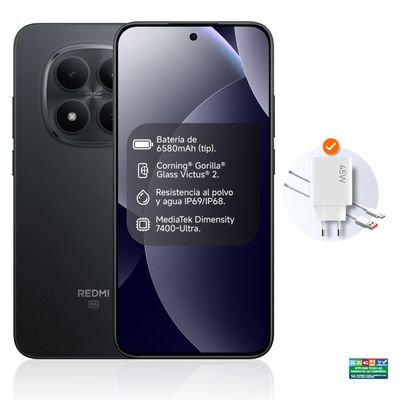 Imagen 2 del producto Celular Redmi Note 15 Pro 5G 256GB+Buds Negro